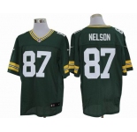 nike nfl jerseys green bay packers #87 nelson green[nike limited]