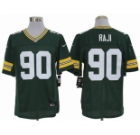 nike nfl jerseys green bay packers #90 raji green[nike limited]