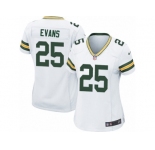 Women Nike Green Bay Packers #25 Marwin Evans Game White NFL Jersey