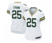 Women Nike Green Bay Packers #25 Marwin Evans Game White NFL Jersey