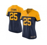 Women Nike Green Bay Packers #25 Marwin Evans Limited Navy Blue Alternate NFL Jersey