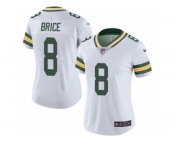 Women Nike Green Bay Packers #8 Kentrell Brice White Vapor Untouchable Limited Player NFL Jersey