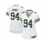 Women Nike Green Bay Packers #94 Dean Lowry Game White NFL Jersey