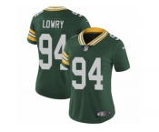 Women Nike Green Bay Packers #94 Dean Lowry Green Team Color Vapor Untouchable Limited Player NFL Jersey