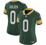 Women's Green Bay Packers #0 Matthew Golden Green 2025 Draft Vapor Untouchable Limited Stitched Football Jersey