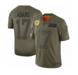 Women's Green Bay Packers #17 Davante Adams Limited Camo 2019 Salute to Service Football Jersey
