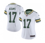 Women's Green Bay Packers #17 Davante Adams White Vapor Untouchable Limited Player Football Jersey