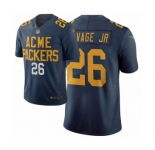 Women's Green Bay Packers #26 Darnell Savage Jr. Limited Navy Blue City Edition Football Jersey