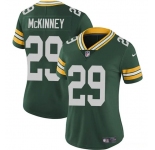Women's Green Bay Packers #29 Xavier McKinney Green Vapor Limited Football Stitched Jersey