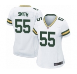 Women's Green Bay Packers #55 Za'Darius Smith Game White Football Jersey