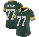 Women's Green Bay Packers #77 Jordan Morgan Green 2024 Draft Vapor Untouchable Limited Football Stitched Jersey