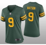 Women's Green Bay Packers #9 Christian Watson Green Legend Stitched Football Jersey