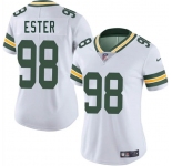 Women's Green Bay Packers #98 James Ester White 2025 Vapor Untouchable Limited Football Stitched Jersey