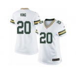 Women's Nike Green Bay Packers #20 Kevin King Limited White NFL Jersey