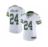 Women's Nike Green Bay Packers #24 Quinten Rollins Limited White Rush NFL Jersey