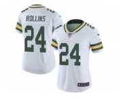 Women's Nike Green Bay Packers #24 Quinten Rollins Limited White Rush NFL Jersey