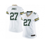 Women's Nike Green Bay Packers #27 Josh Jones Limited White NFL Jersey