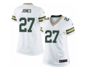 Women's Nike Green Bay Packers #27 Josh Jones Limited White NFL Jersey