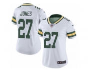Women's Nike Green Bay Packers #27 Josh Jones Limited White Rush NFL Jersey