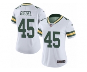 Women's Nike Green Bay Packers #45 Vince Biegel Limited White Rush NFL Jersey