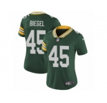 Women's Nike Green Bay Packers #45 Vince Biegel Vapor Untouchable Limited Green Team Color NFL Jersey