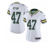 Women's Nike Green Bay Packers #47 Jake Ryan Limited White Rush NFL Jersey