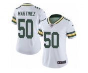 Women's Nike Green Bay Packers #50 Blake Martinez Limited White Rush NFL Jersey
