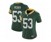 Women's Nike Green Bay Packers #53 Nick Perry Vapor Untouchable Limited Green Team Color NFL Jersey