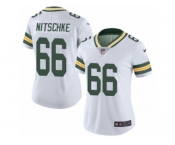 Women's Nike Green Bay Packers #66 Ray Nitschke Limited White Rush NFL Jersey