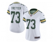 Women's Nike Green Bay Packers #73 JC Tretter Limited White Rush NFL Jersey