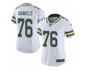 Women's Nike Green Bay Packers #76 Mike Daniels Limited White Rush NFL Jersey