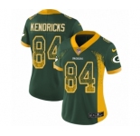 Women's Nike Green Bay Packers #84 Lance Kendricks Limited Green Rush Drift Fashion NFL Jersey