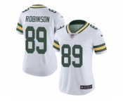 Women's Nike Green Bay Packers #89 Dave Robinson Limited White Rush NFL Jersey