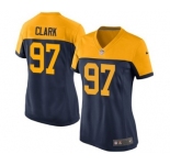 Women's Nike Green Bay Packers #97 Kenny Clark Game Navy Blue Alternate NFL Jersey