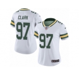 Women's Nike Green Bay Packers #97 Kenny Clark Limited White Rush NFL Jersey