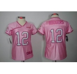 nike women nfl jerseys green bay packers #12 rodgers pink[2012 nike love]