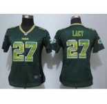 nike women nfl jerseys green bay packers #27 lacy green[Strobe Limited]