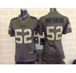 nike women nfl jerseys green bay packers #52 clay matthews army green[nike Limited Salute To Service]