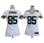 nike women nfl jerseys green bay packers #85 greg jennings white[nike]