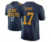 Youth Green Bay Packers #17 Davante Adams Limited Navy Blue City Edition Football Jersey