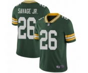 Youth Green Bay Packers #26 Darnell Savage Jr. Green Team Color Vapor Untouchable Limited Player Football Jersey