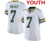 Youth Green Bay Packers #7 Quay Walker White Vapor Untouchable Limited Stitched Football Jersey