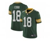 Youth Nike Green Bay Packers #18 Randall Cobb Vapor Untouchable Limited Green Team Color NFL Jersey