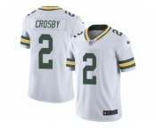 Youth Nike Green Bay Packers #2 Mason Crosby Limited White Rush NFL Jersey