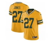 Youth Nike Green Bay Packers #27 Josh Jones Limited Gold Rush NFL Jersey