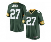 Youth Nike Green Bay Packers #27 Josh Jones Limited Green Team Color NFL Jersey
