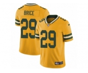 Youth Nike Green Bay Packers #29 Kentrell Brice Limited Gold Rush Vapor Untouchable NFL Jersey