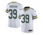 Youth Nike Green Bay Packers #39 Demetri Goodson Limited White Rush NFL Jersey