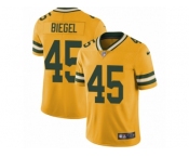 Youth Nike Green Bay Packers #45 Vince Biegel Limited Gold Rush NFL Jersey