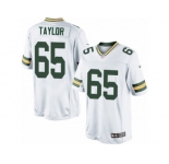 Youth Nike Green Bay Packers #65 Lane Taylor Limited White NFL Jersey